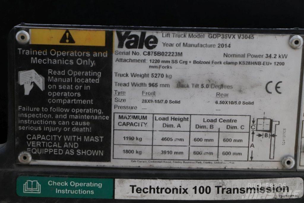 Yale GDP35VX Дизельные погрузчики