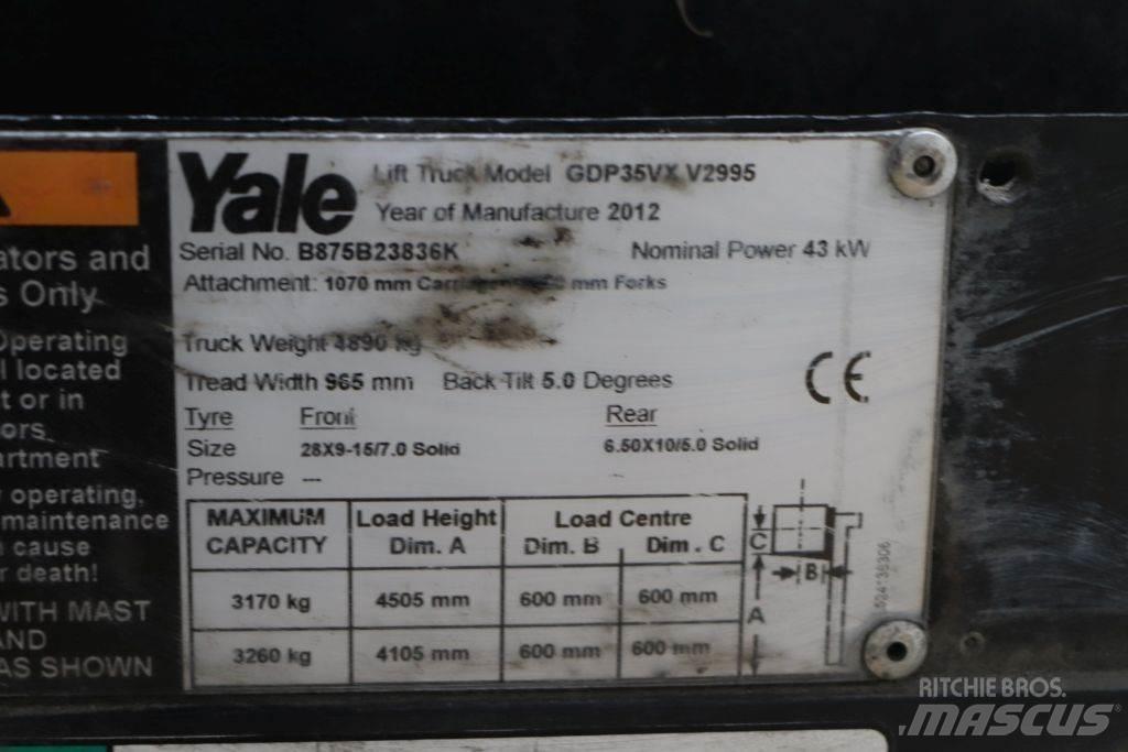 Yale GDP35VX Дизельные погрузчики