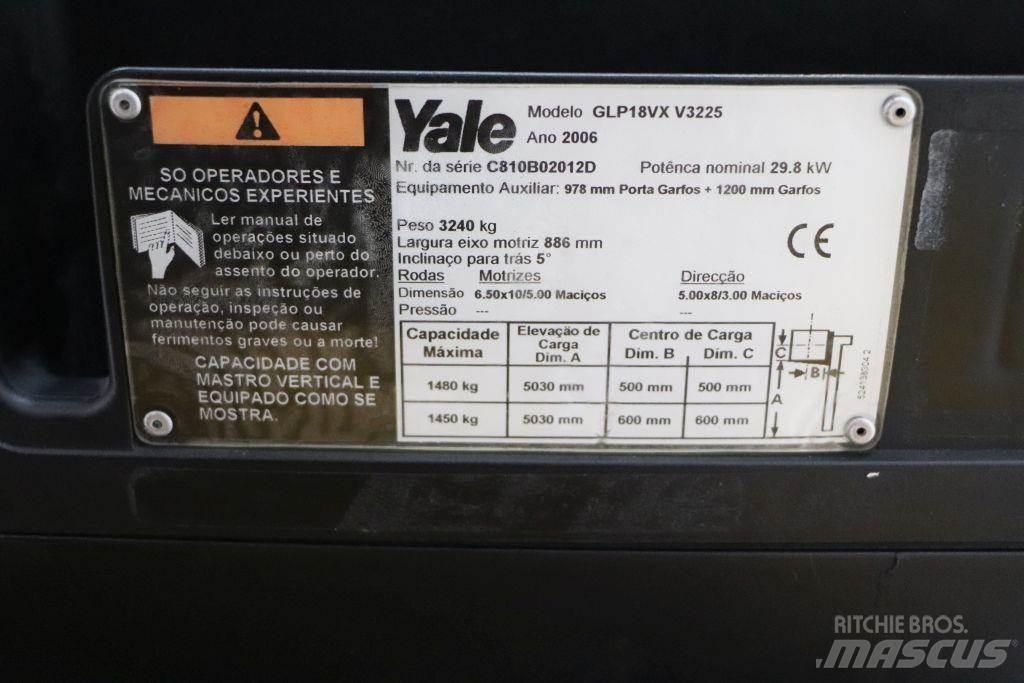 Yale GLP18VX Газовые погрузчики
