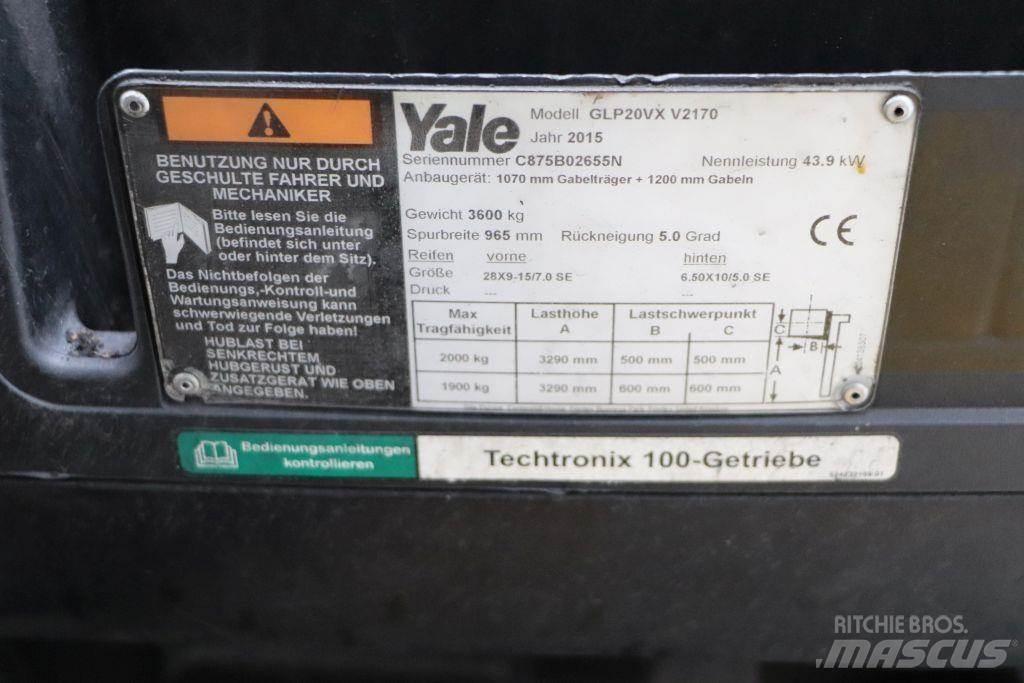Yale GLP20VX Газовые погрузчики