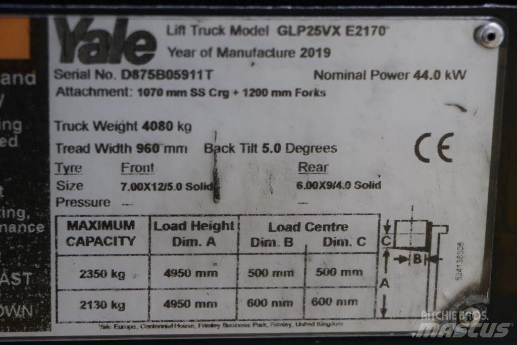 Yale GLP25VX Газовые погрузчики