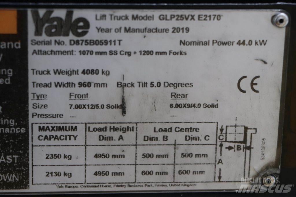 Yale GLP25VX Газовые погрузчики