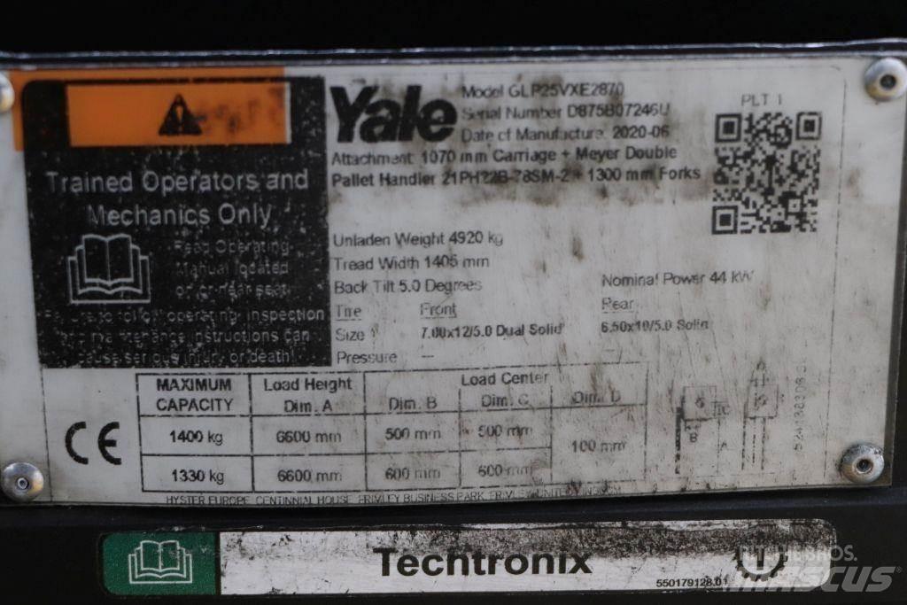 Yale GLP25VX Газовые погрузчики