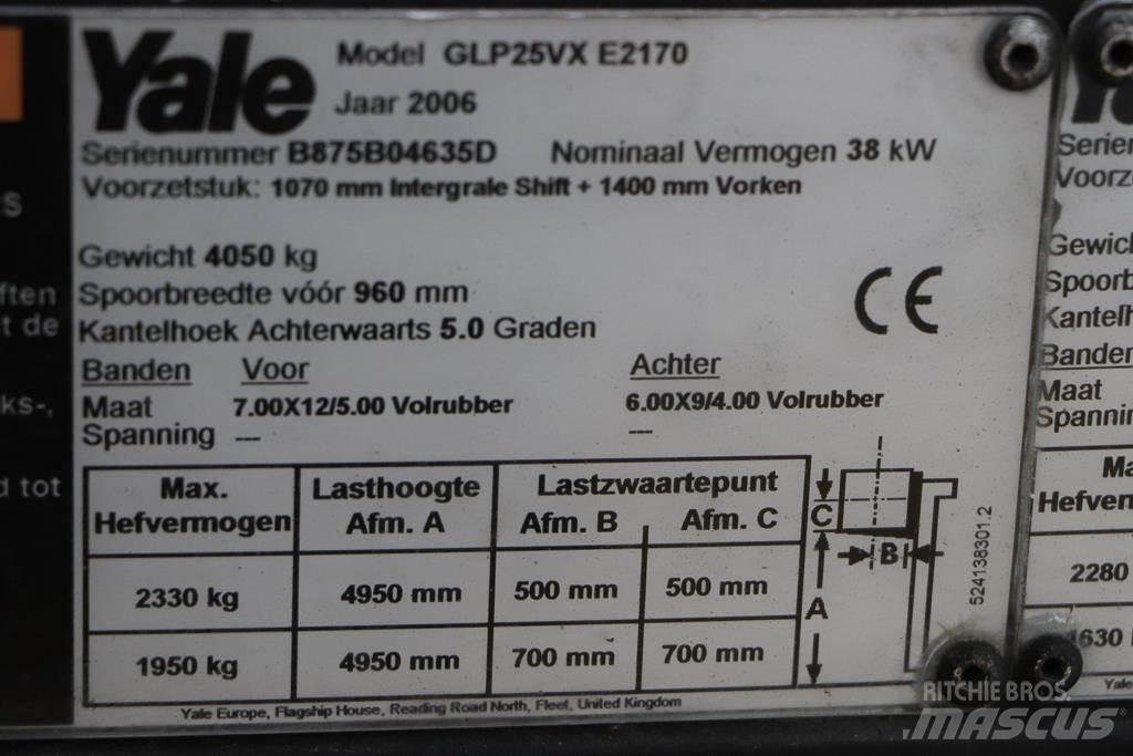 Yale GLP25VX Газовые погрузчики