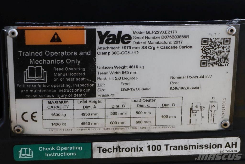 Yale GLP25VX Газовые погрузчики