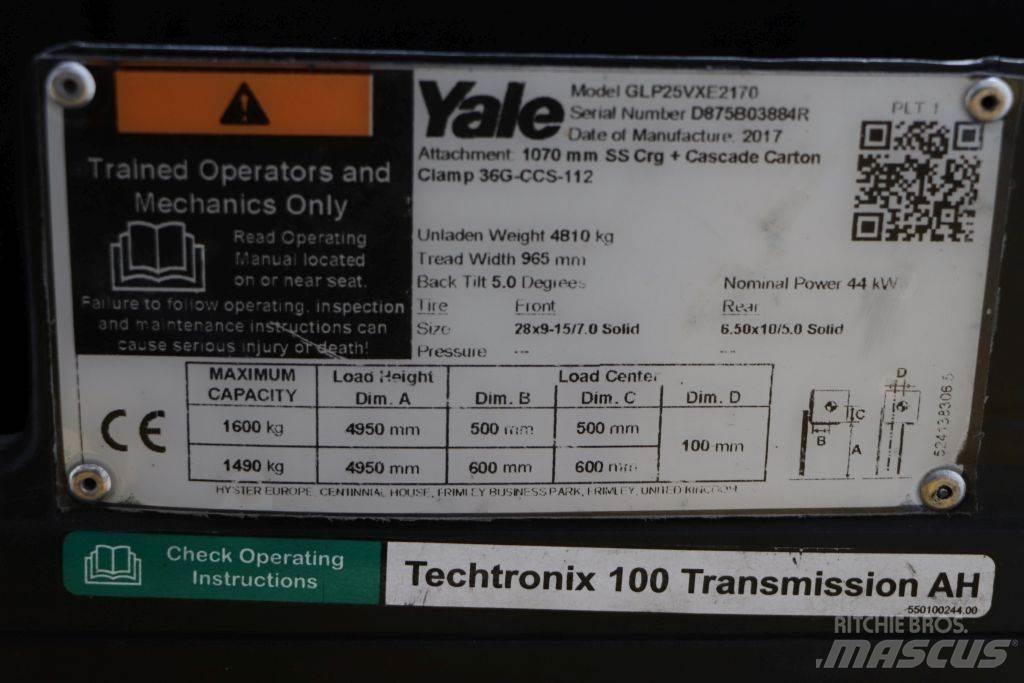 Yale GLP25VX Газовые погрузчики