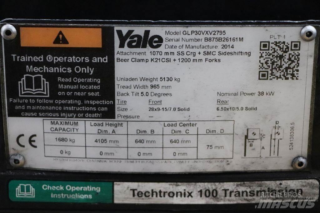 Yale GLP30VX Газовые погрузчики