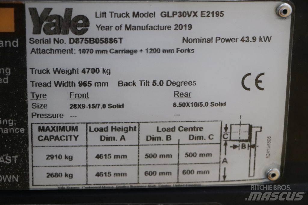 Yale GLP30VX Газовые погрузчики