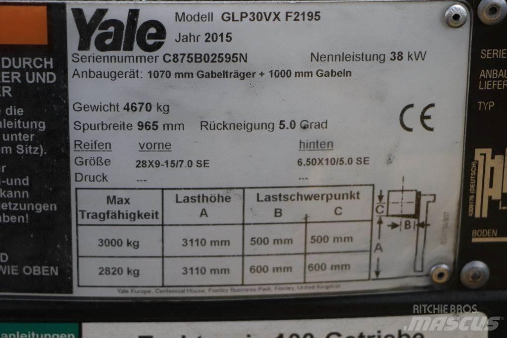 Yale GLP30VX Газовые погрузчики