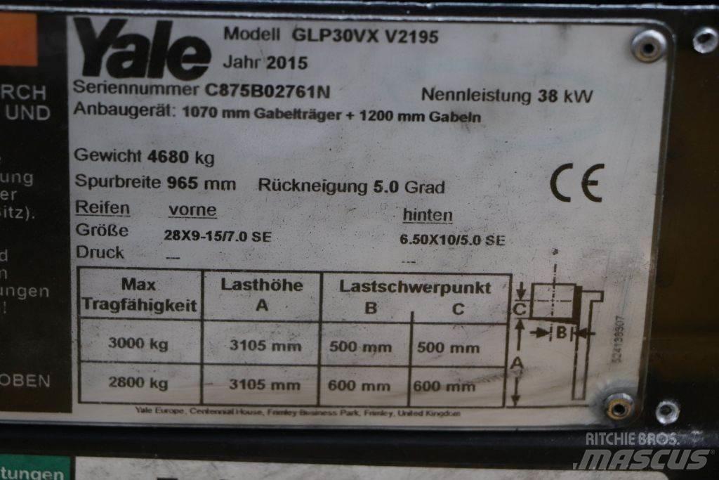 Yale GLP30VX Газовые погрузчики