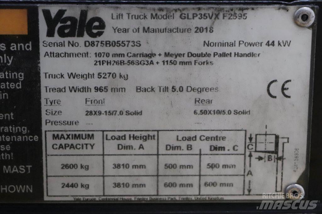 Yale GLP35VX Газовые погрузчики