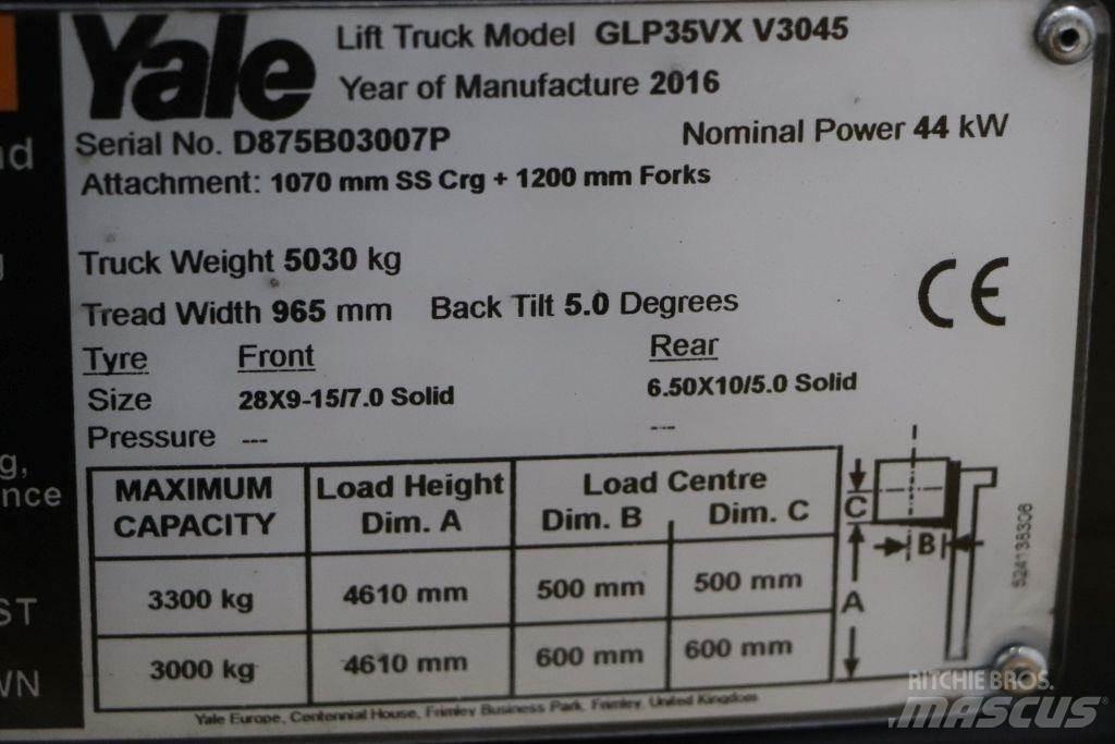 Yale GLP35VX Газовые погрузчики