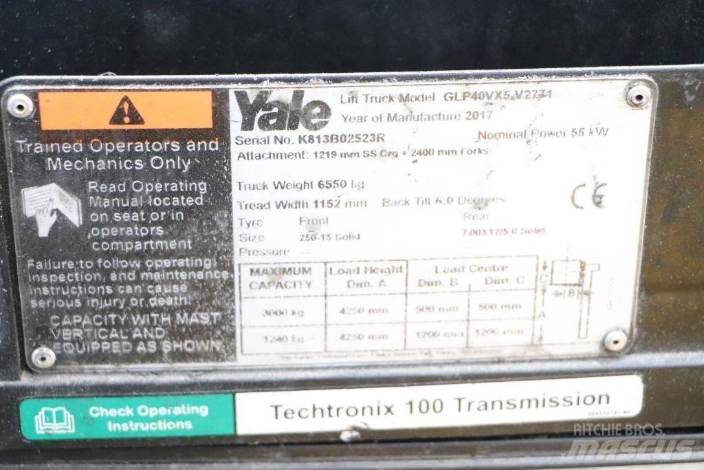 Yale GLP40VX5 Газовые погрузчики