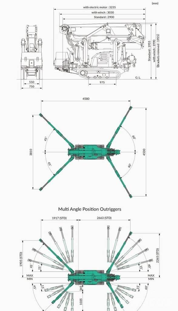 Maeda MK1033 Мини-краны