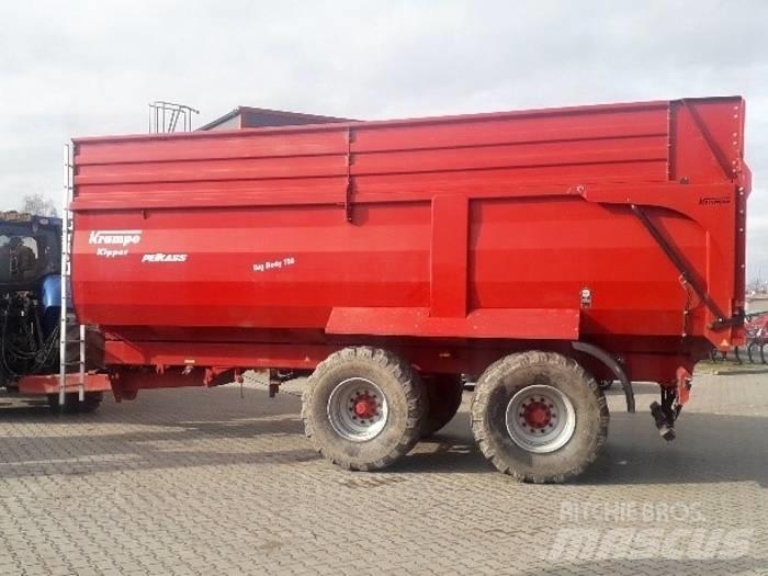 Krampe Big Body 750 Тракторные самосвальные прицепы