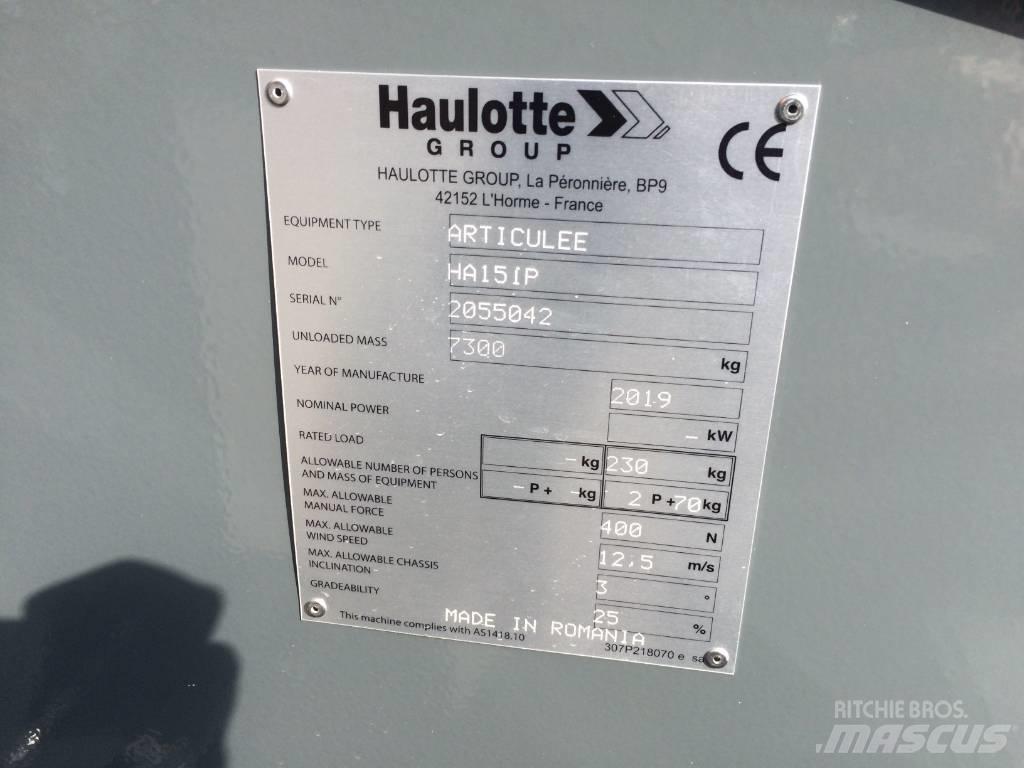 Haulotte HA 15 IP Коленчатые подъемники