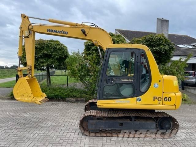 Komatsu PC 60-7 Гусеничные экскаваторы