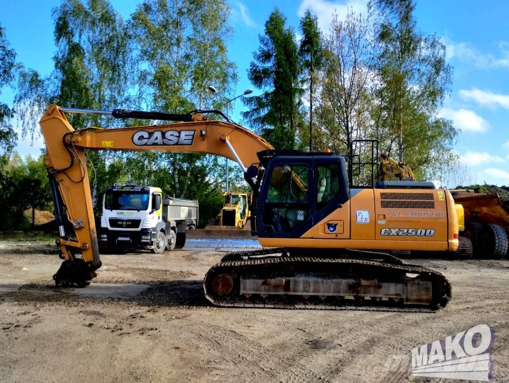 CASE CX 250 D Гусеничные экскаваторы