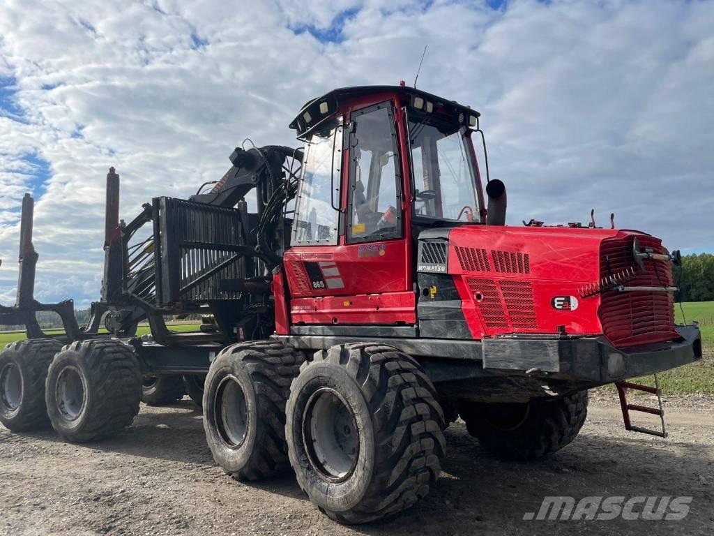 Komatsu 865 Форвардеры