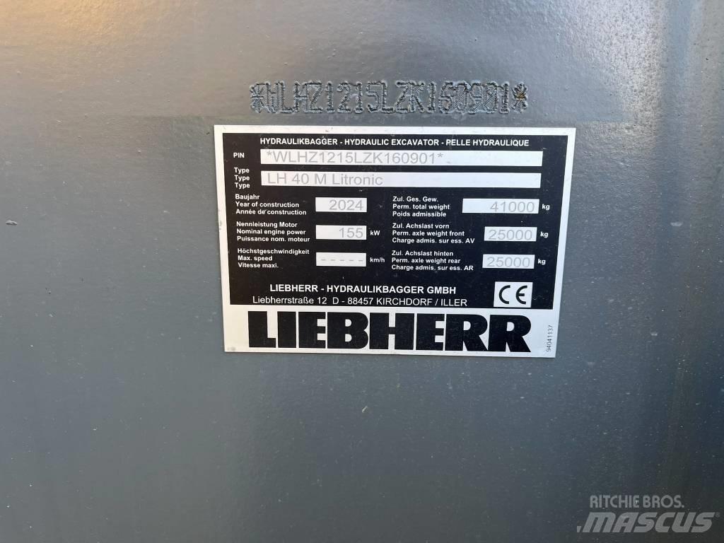 Liebherr LH 40 Перегружатели металлолома/промышленные погрузчики