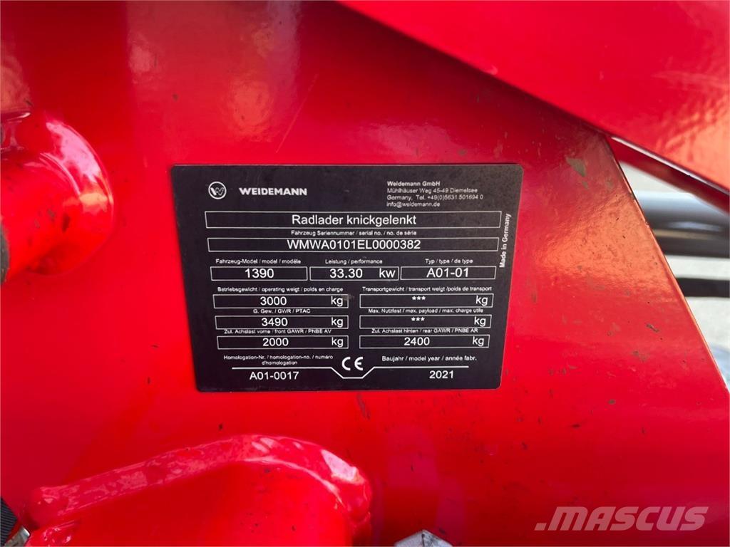 Weidemann 1390 Сельхозтехника - Другие