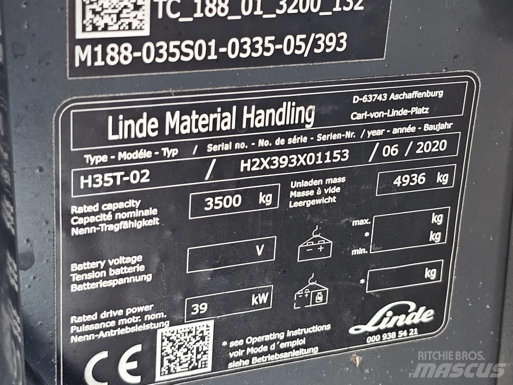 Linde H35T-02 Газовые погрузчики