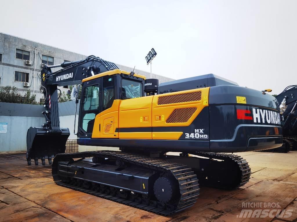 Hyundai HX340 Гусеничные экскаваторы