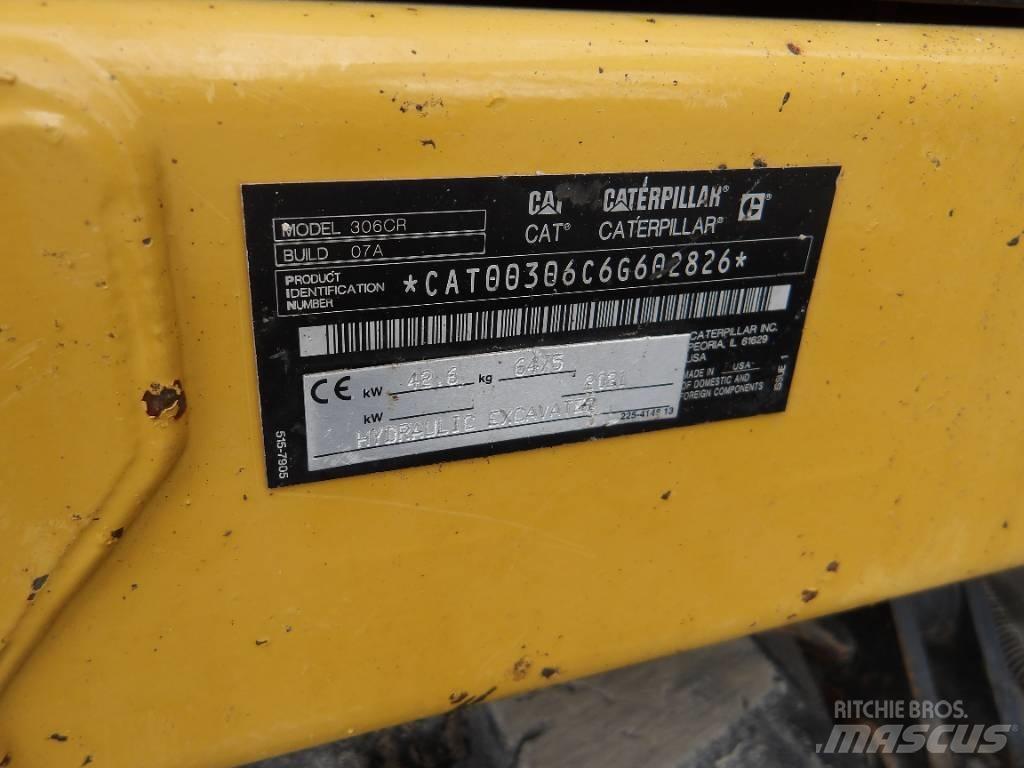 CAT 306 CR Мини-экскаваторы