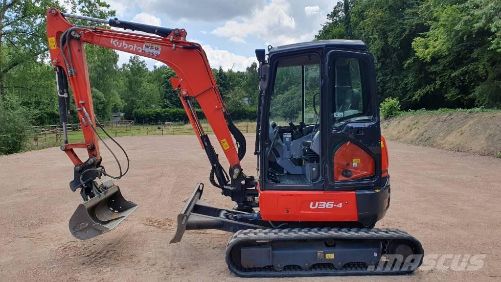 Kubota U 36-4 Мини-экскаваторы