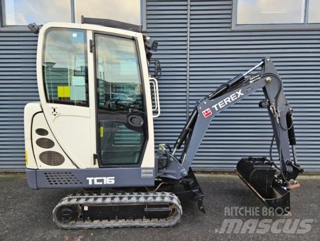 Terex tc16 Мини-экскаваторы