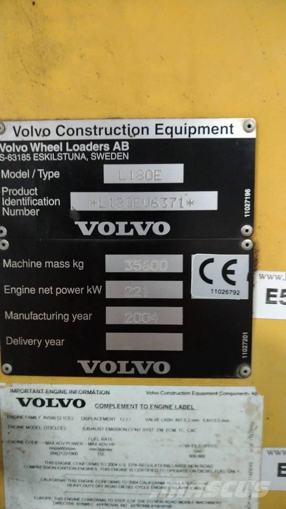 Volvo L 180 E HL Фронтальные погрузчики