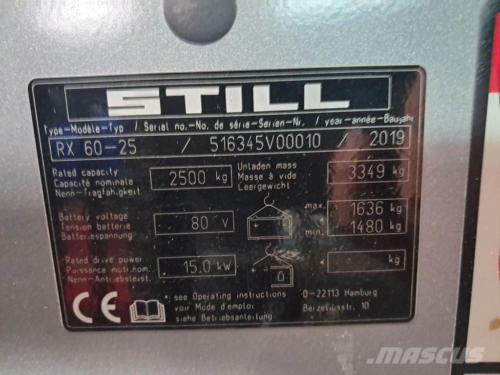 Still RX60-25 Электропогрузчики