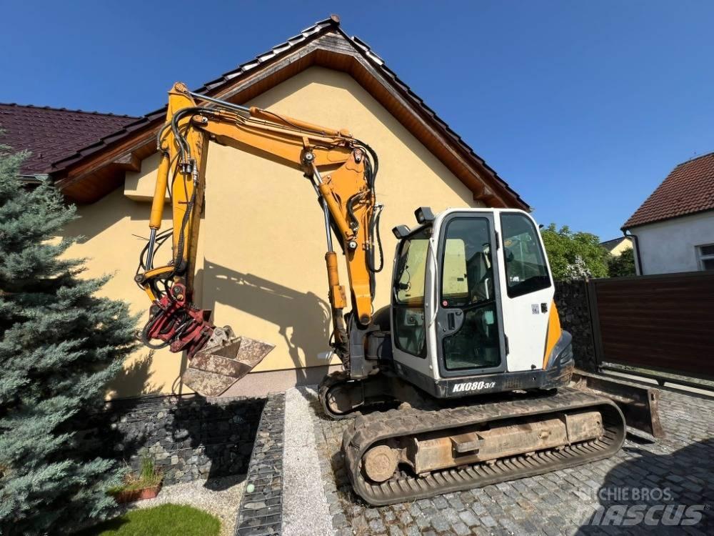 Kubota KX 080-3 Малые экскаваторы 7т-12т