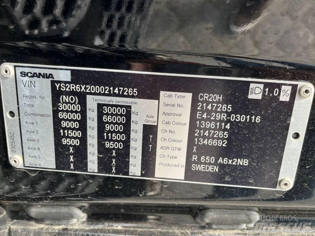 Scania R 650 Седельные тягачи