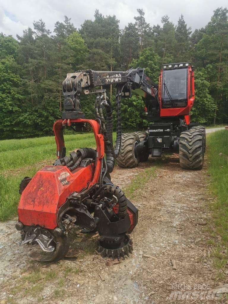 Komatsu 931 XC Харвестеры