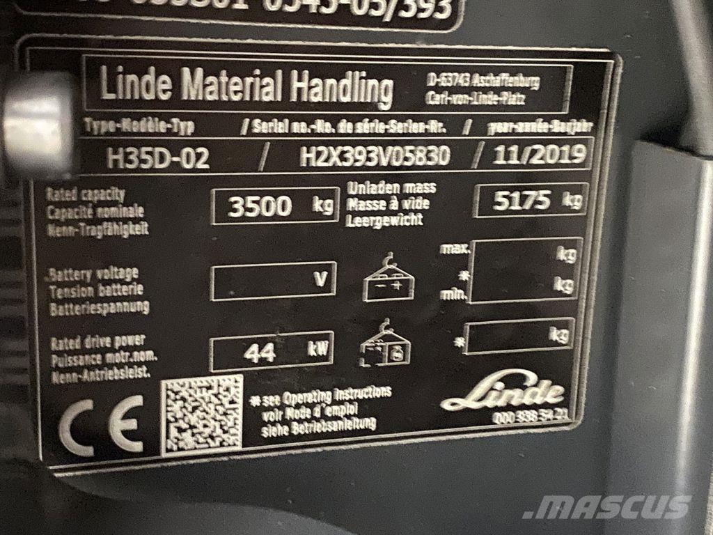 Linde H35D-02 Дизельные погрузчики