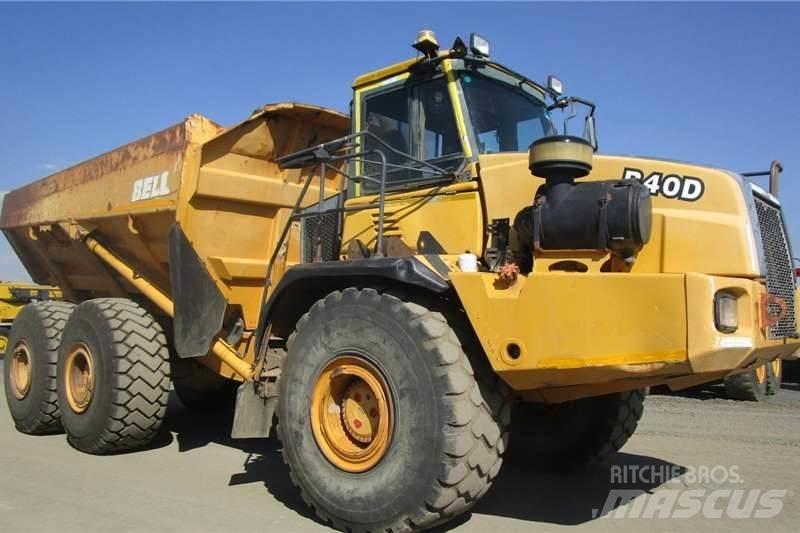 Bell B40D Шарнирно-сочленённые самосвалы