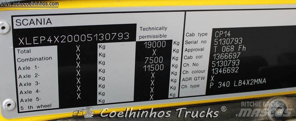 Scania P 340 Шасси с кабиной
