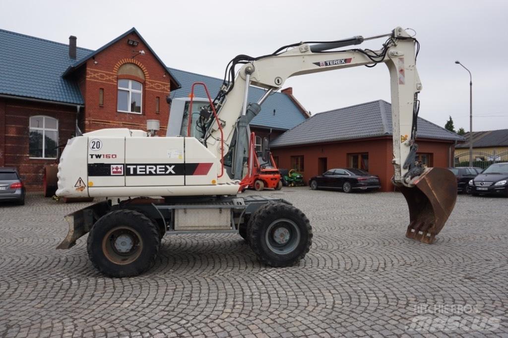 Terex TW 160 Колёсные экскаваторы