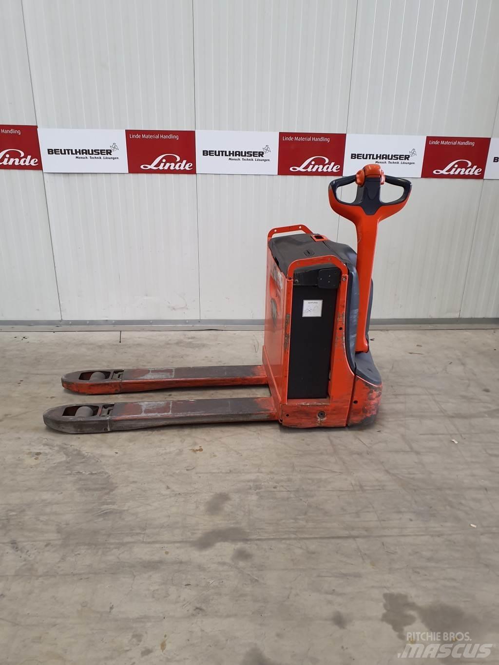 Linde T16 Ручные электрические тележки