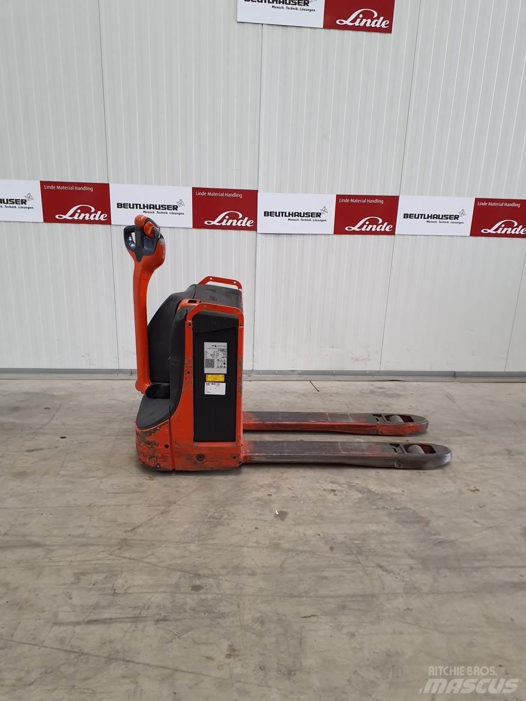 Linde T16 Ручные электрические тележки