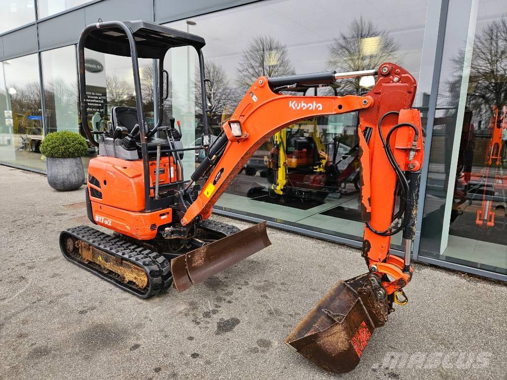 Kubota U 17-3 Мини-экскаваторы
