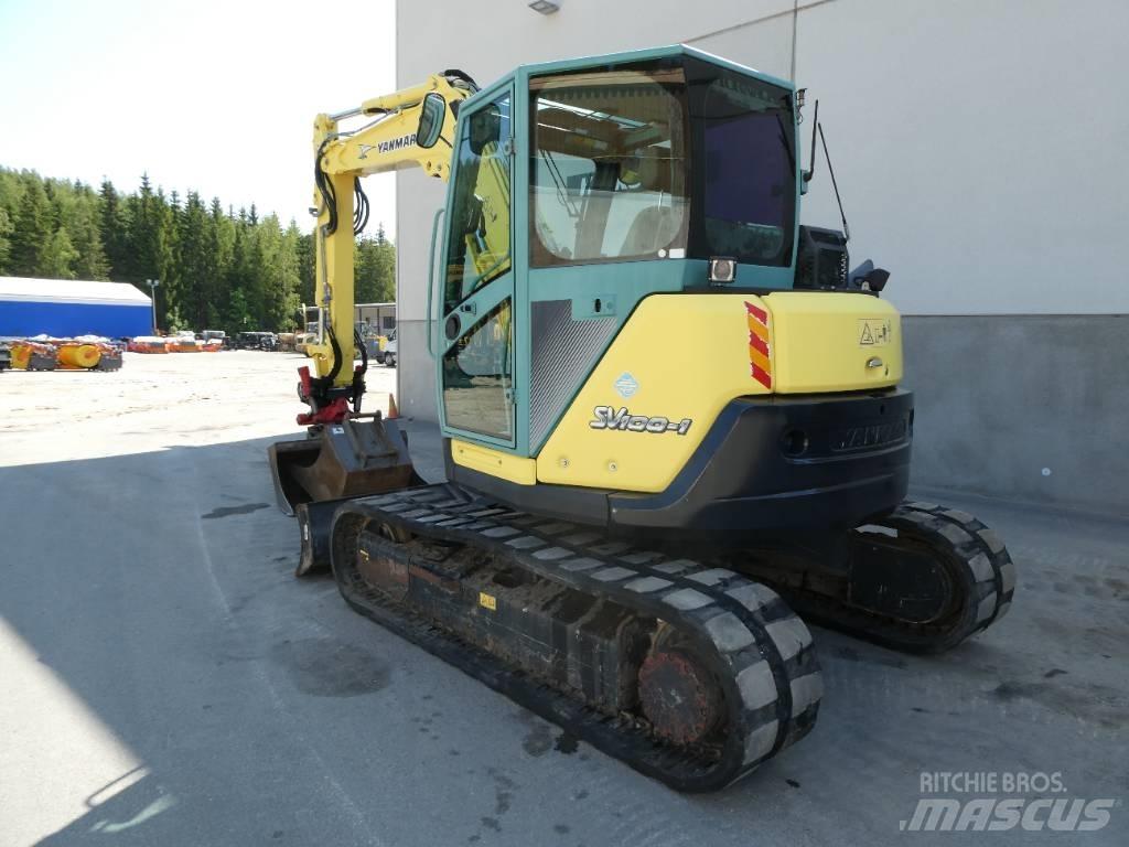 Yanmar SV 100-1 Малые экскаваторы 7т-12т