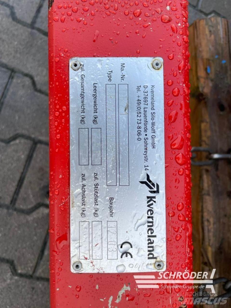 Kverneland 2,50 M Катки полевые