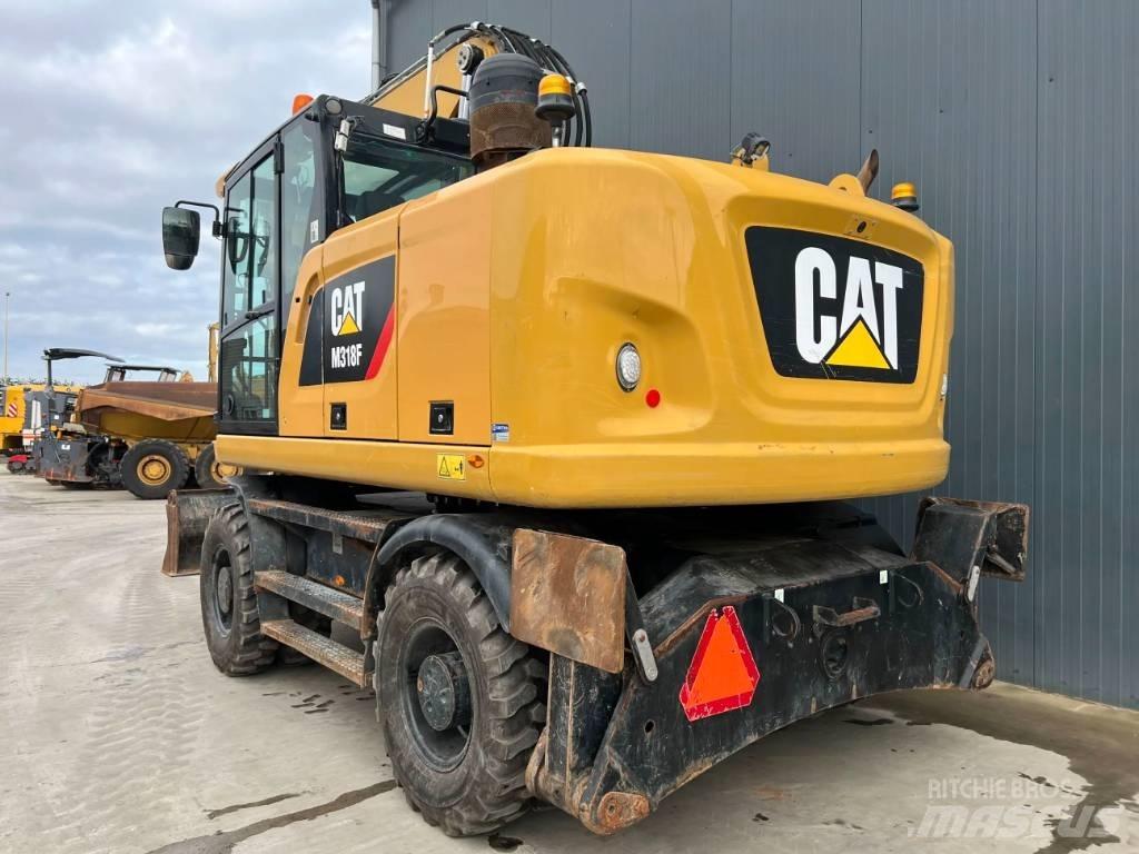CAT M318F Колёсные экскаваторы
