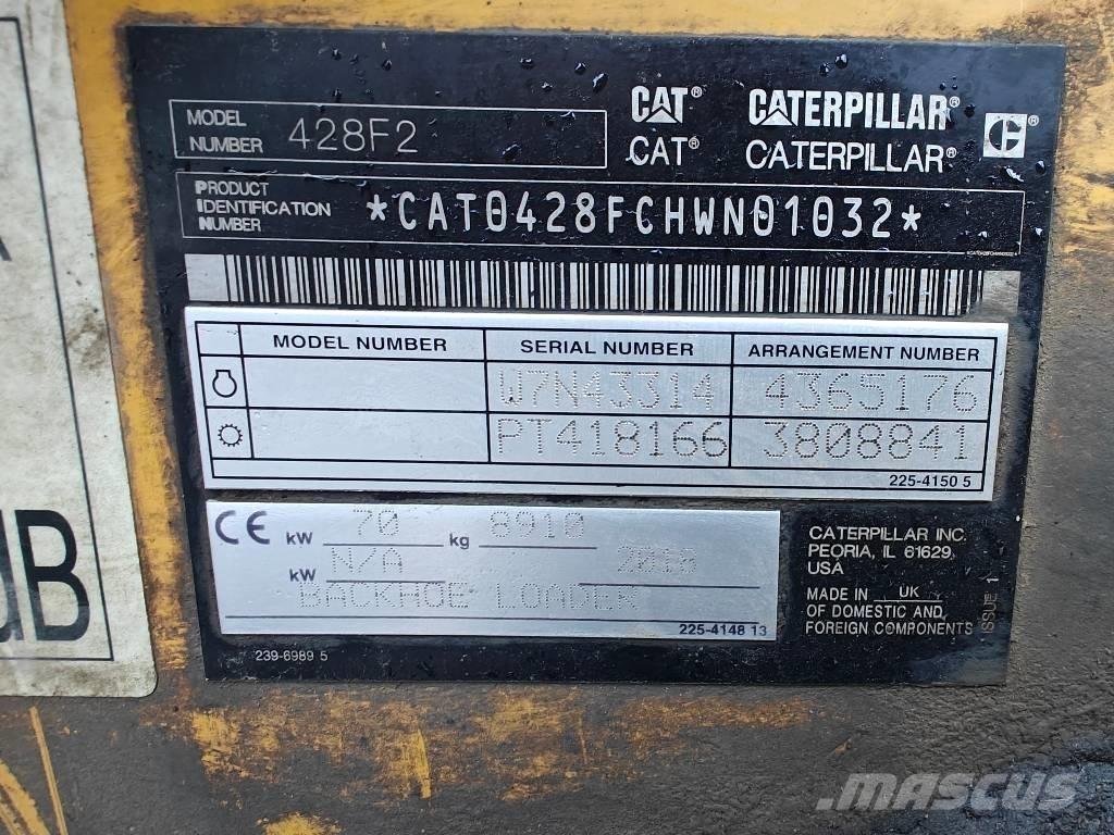 CAT 428 F2 Экскаваторы-погрузчики
