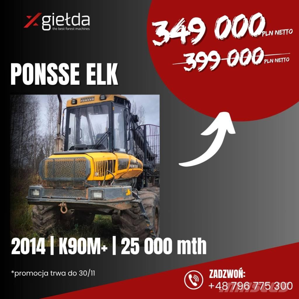 Ponsse Elk Форвардеры
