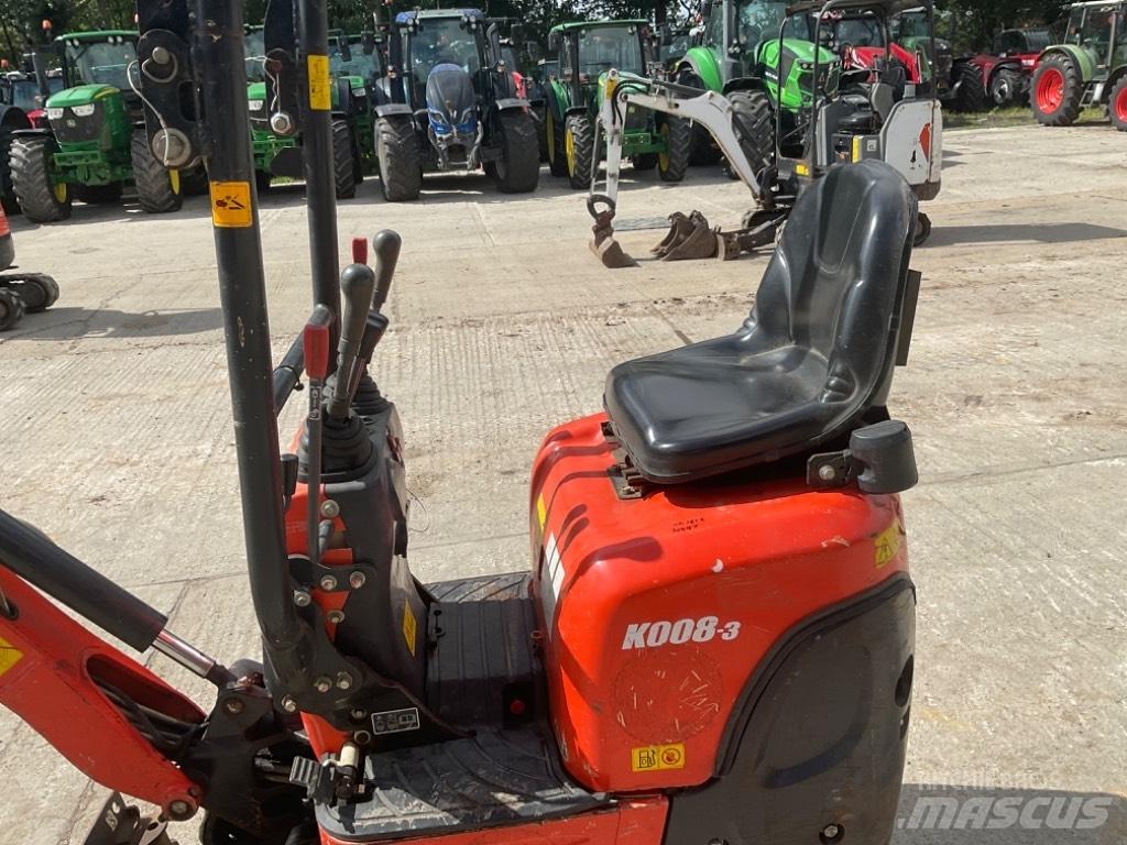 Kubota K 008-3 Мини-экскаваторы