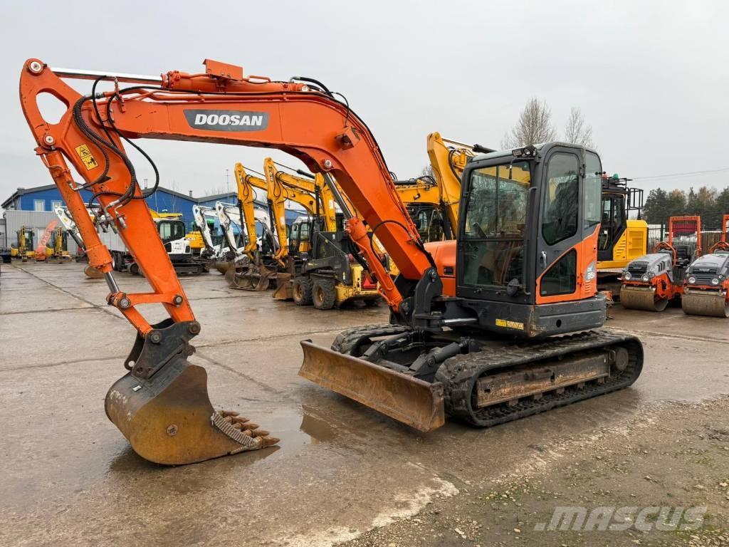 Doosan DX 85 R Малые экскаваторы 7т-12т