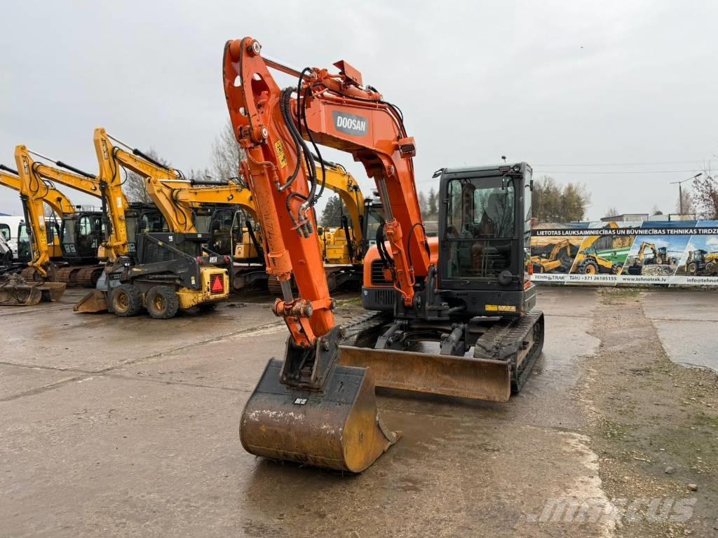 Doosan DX 85 R Малые экскаваторы 7т-12т